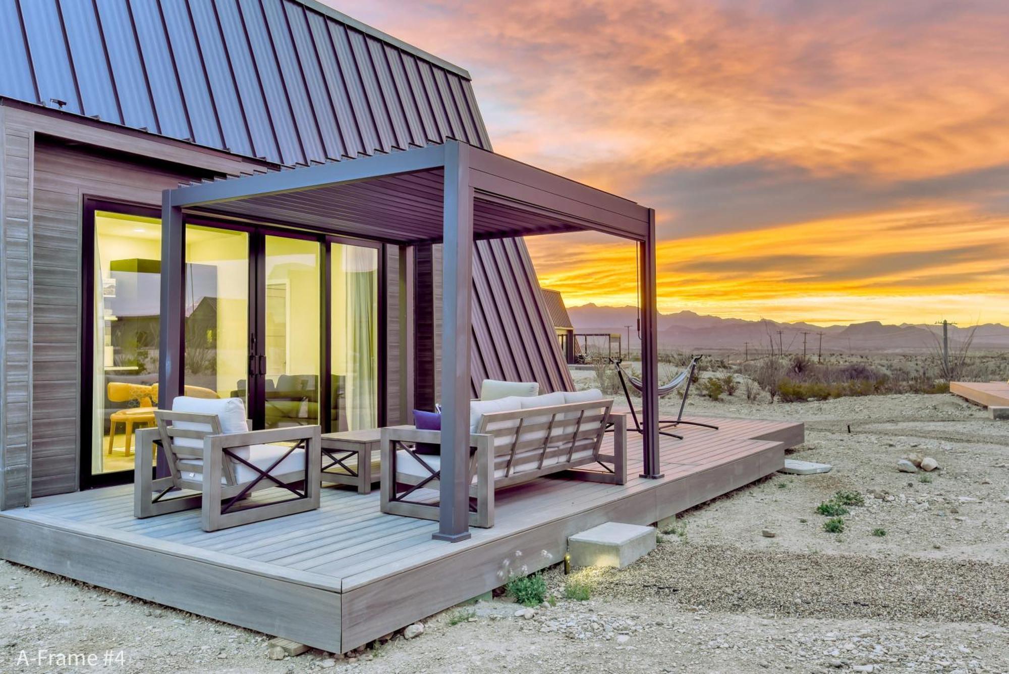 Stardust Big Bend Luxury A-frame#4 Great Views Ferienhaus Terlingua