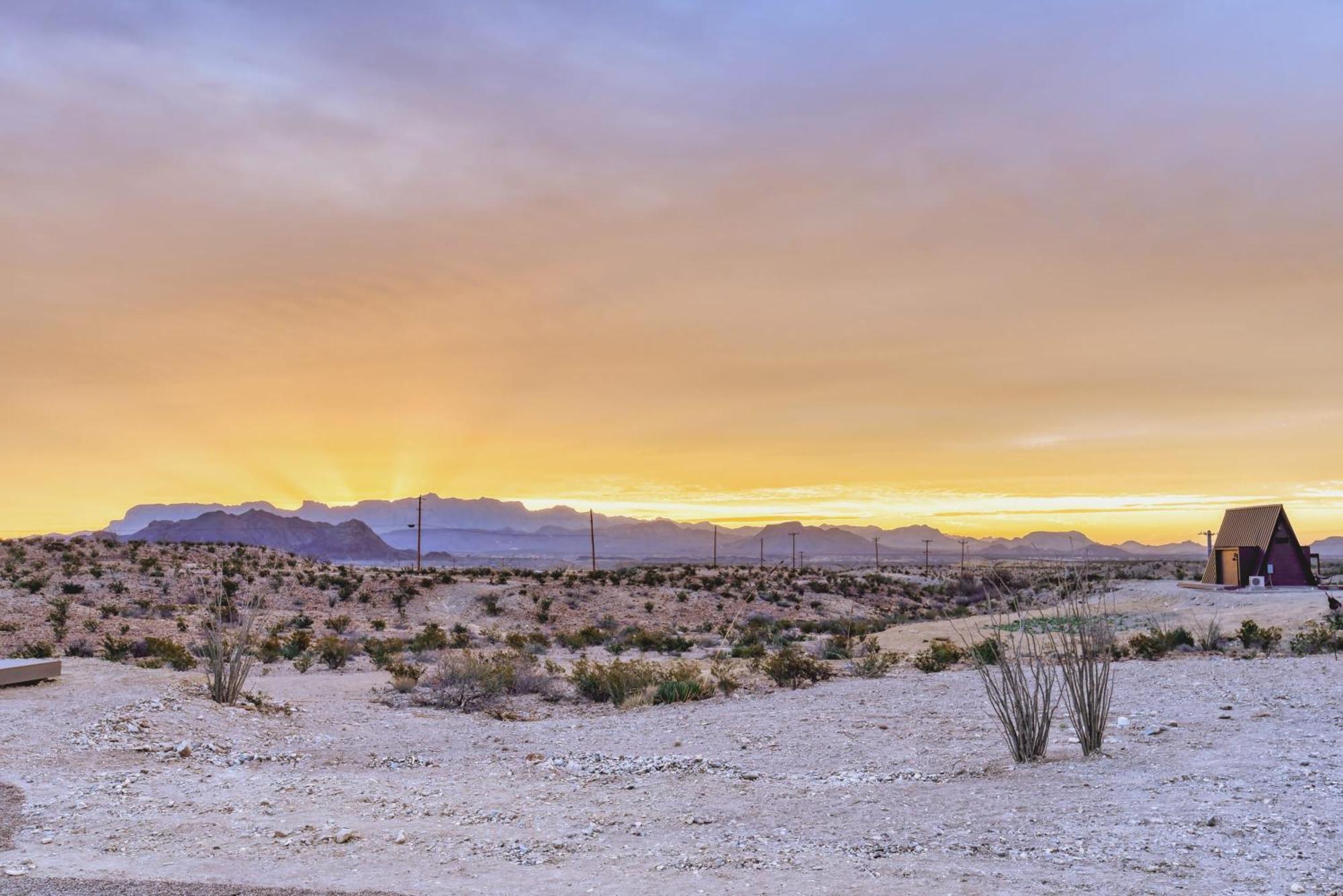 Stardust Big Bend Luxury A-frame#4 Great Views Terlingua