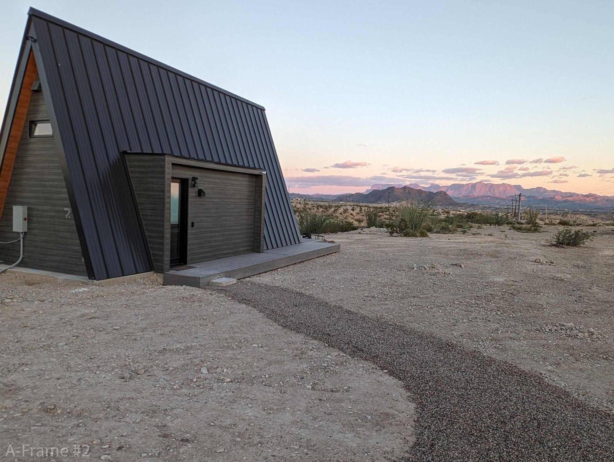 Ferienhaus Stardust Big Bend Luxury A-frame#4 Great Views Terlingua