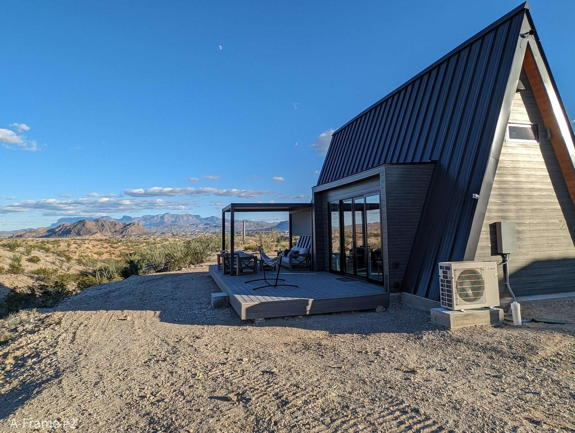 Ferienhaus Stardust Big Bend Luxury A-frame#4 Great Views Terlingua