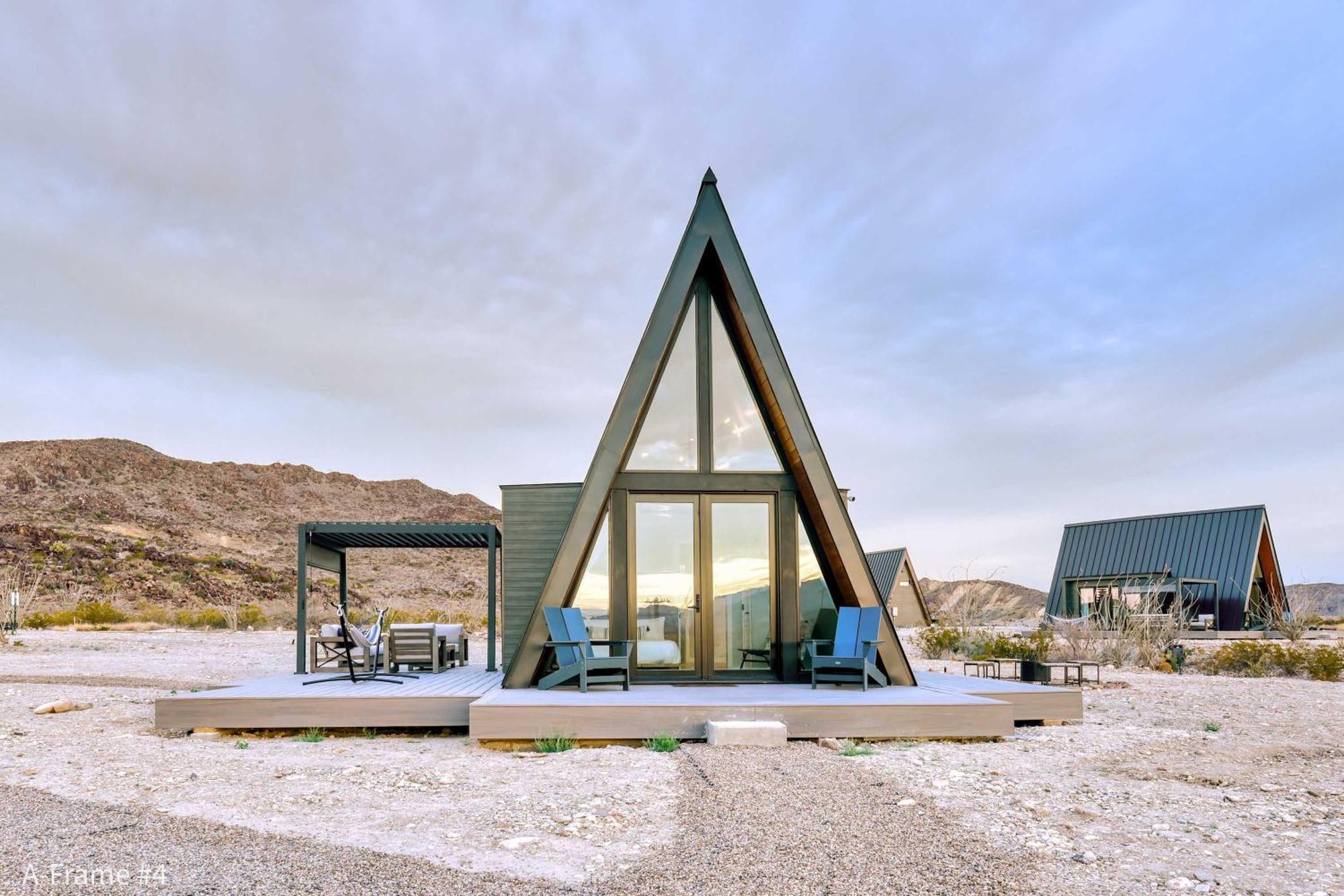 Ferienhaus Stardust Big Bend Luxury A-frame#4 Great Views Terlingua