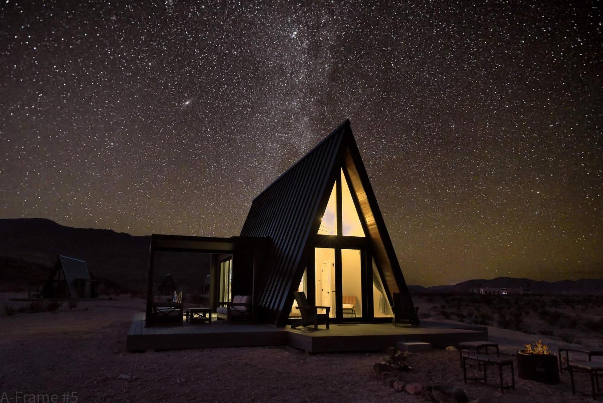 Ferienhaus Stardust Big Bend Luxury A-frame#4 Great Views Terlingua